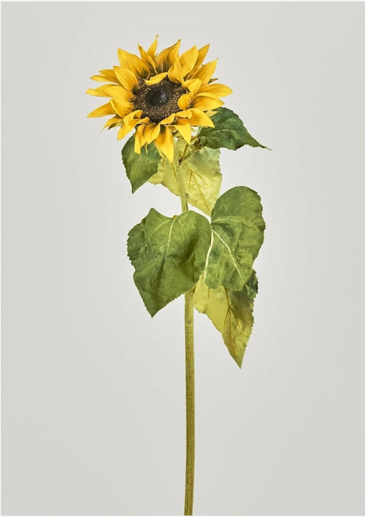 Yellow Artificial Sunflower - 35"